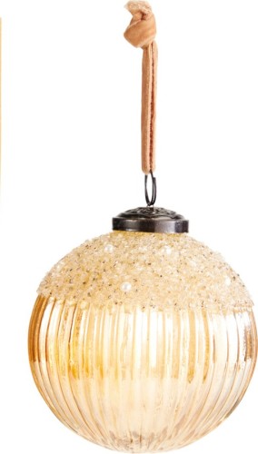 BOMBKA SZKLANA 10CM GOLD LUSTER XMAS.jpg